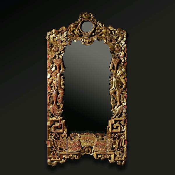 18. Gilt Frame with Europeans