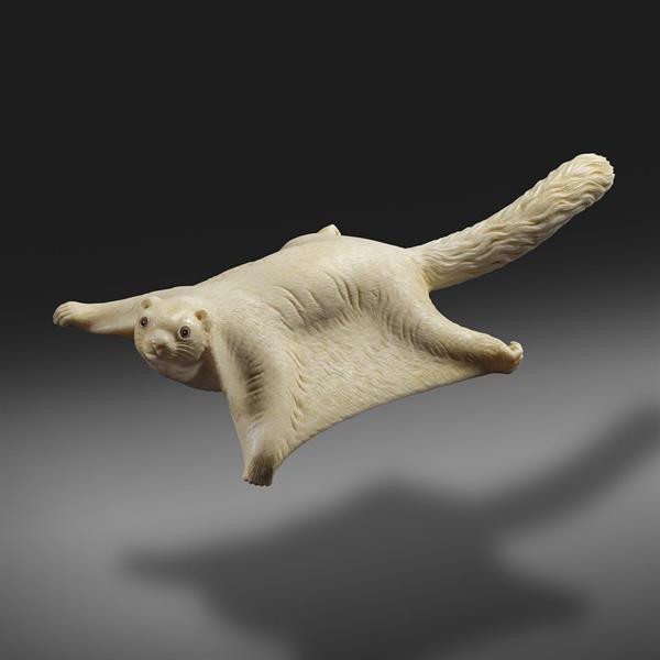 32. Flying Squirrel Carved Model