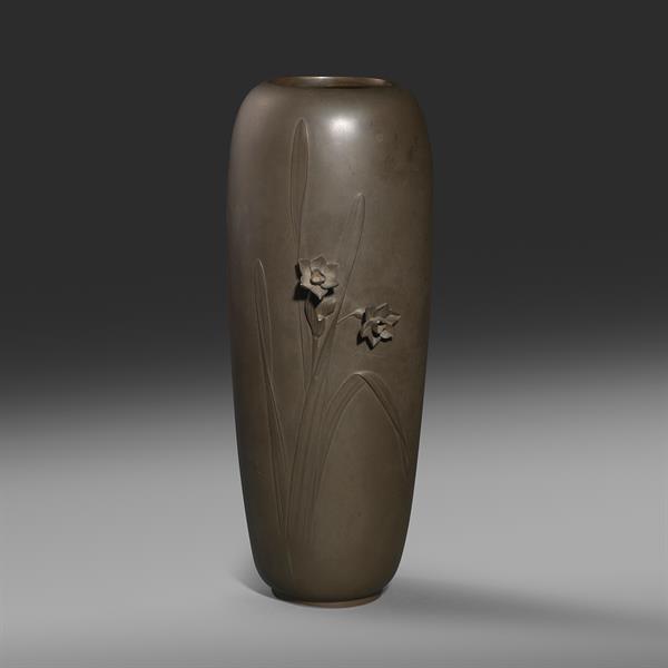 18. Bronze Flower Vase