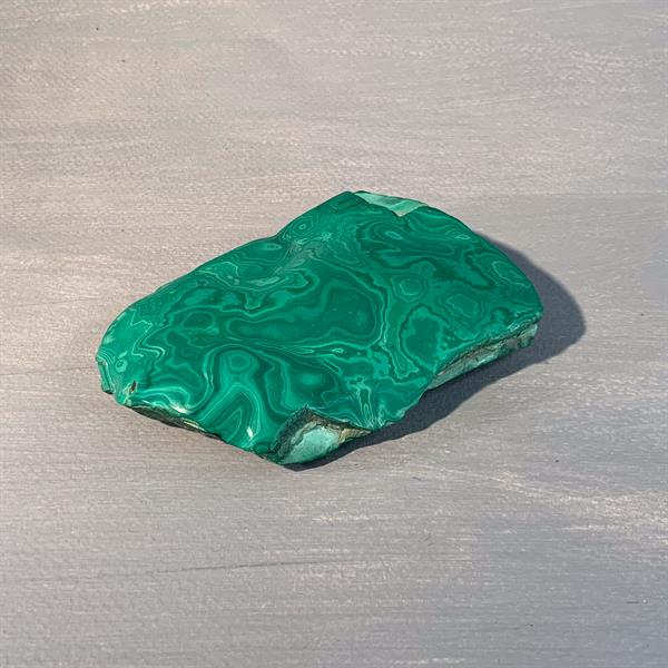 11. Slab of Malachite