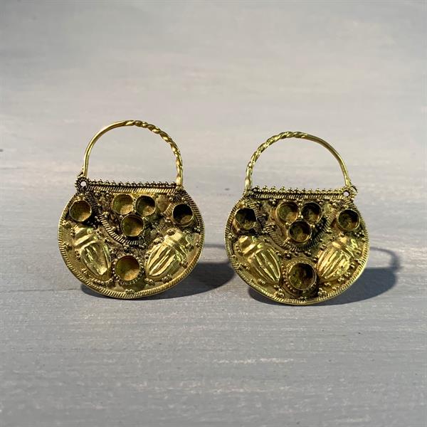 19. Pair of Gold Earrings