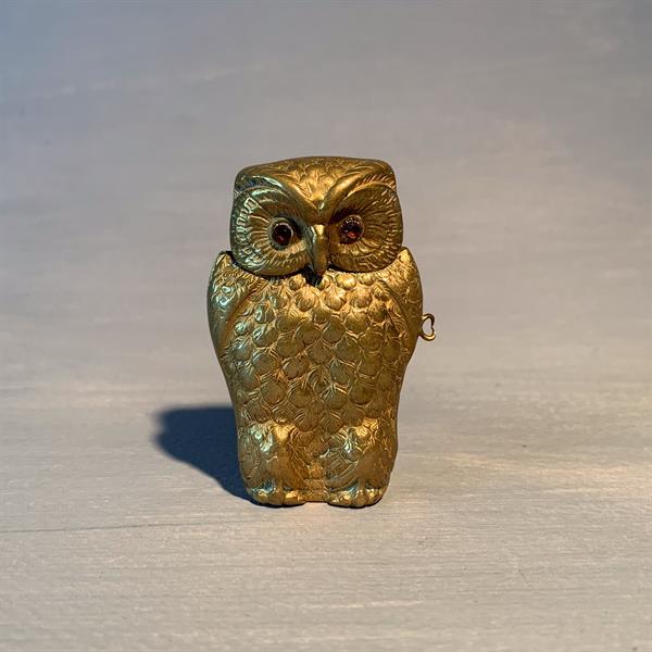 6. Gilt Copper Owl