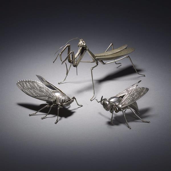 39. Three Articulated Insects