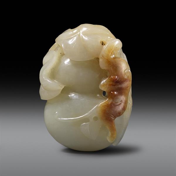 3. Carved Celadon Jade Pendant