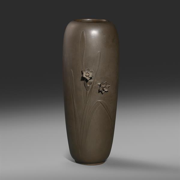 Bronze Flower Vase