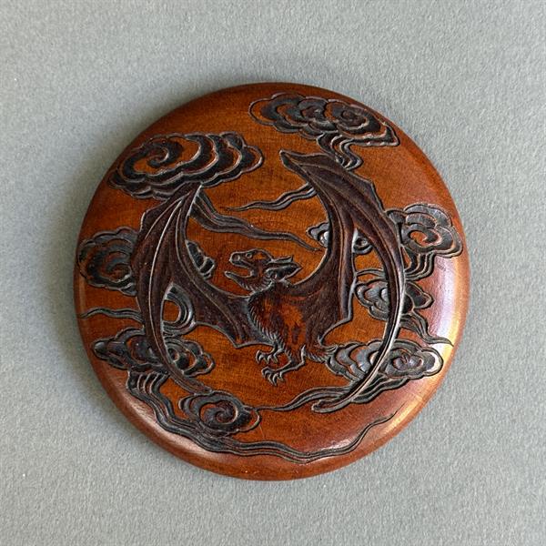 22. Carved Boxwood Lid
