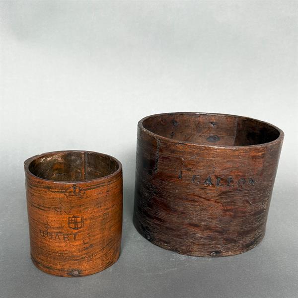 30. Wooden Measures