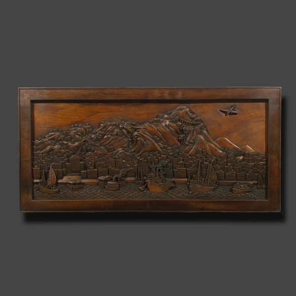 2. Carved panel