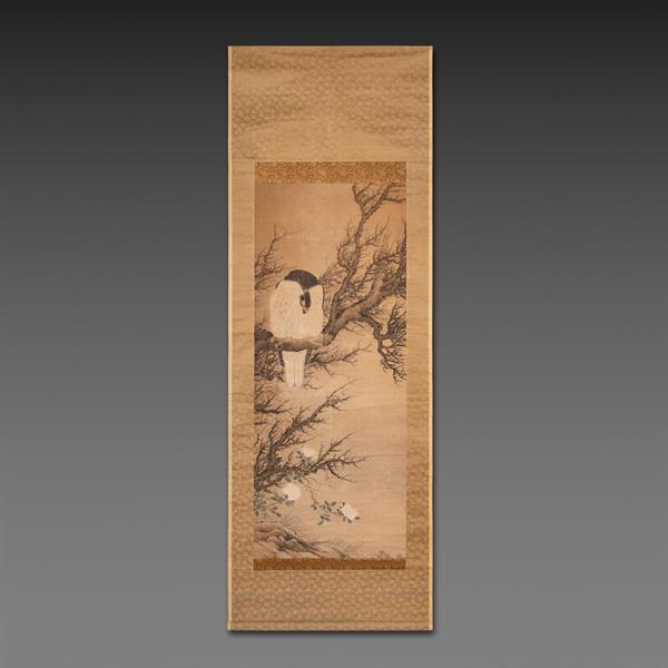 Hawk Painting on Paper