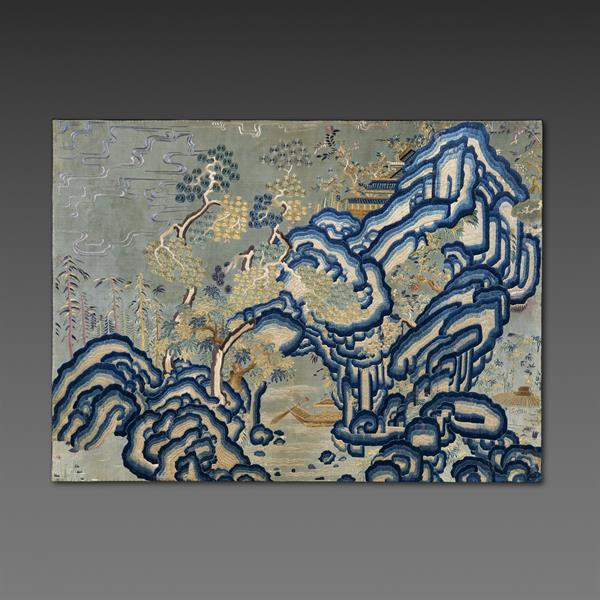 Large Embroidered Landscape