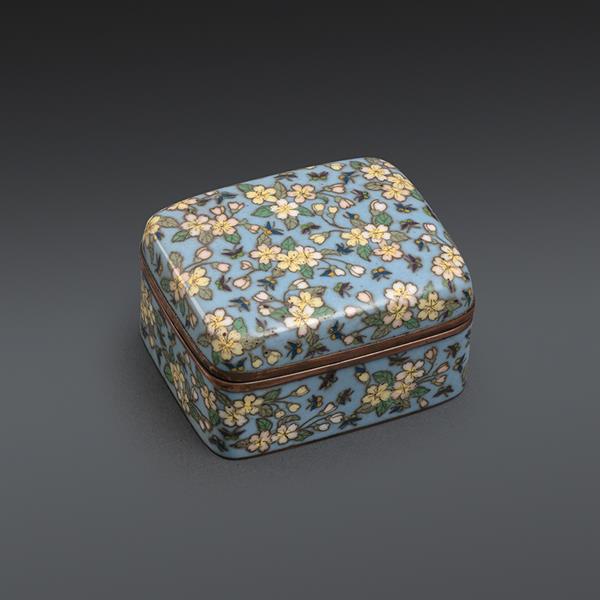 8. Miniature Cloisonne Enamel Box