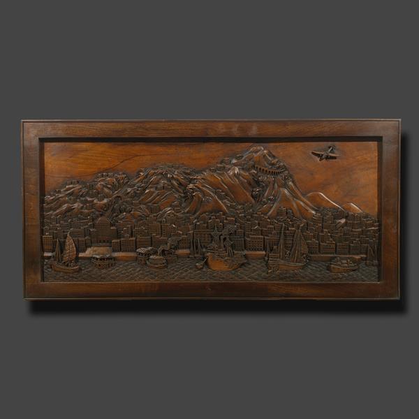 11. Carved panel