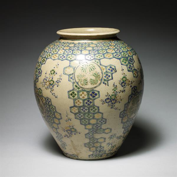 24. A Large Kyoto Vase